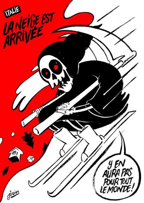 Карикатура в Charlie Hebdo обидела итальянцев