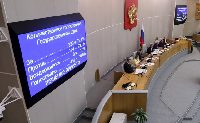 Госдума в третьем чтении приняла закон о повышении НДС до 20% Госдума в третьем чтении приняла закон о повышении НДС до 20%