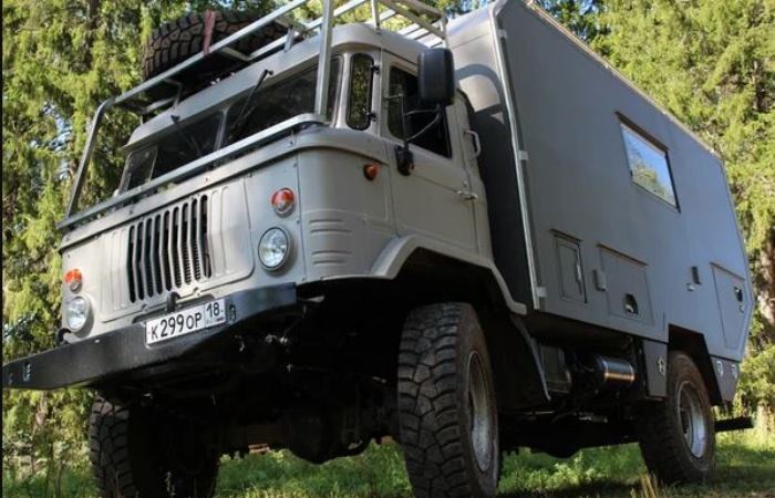 Как сделать дом на колесах из ГАЗ-66 Как сделать дом на колесах из ГАЗ-66