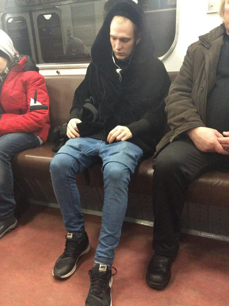 Модники из российского метрополитена