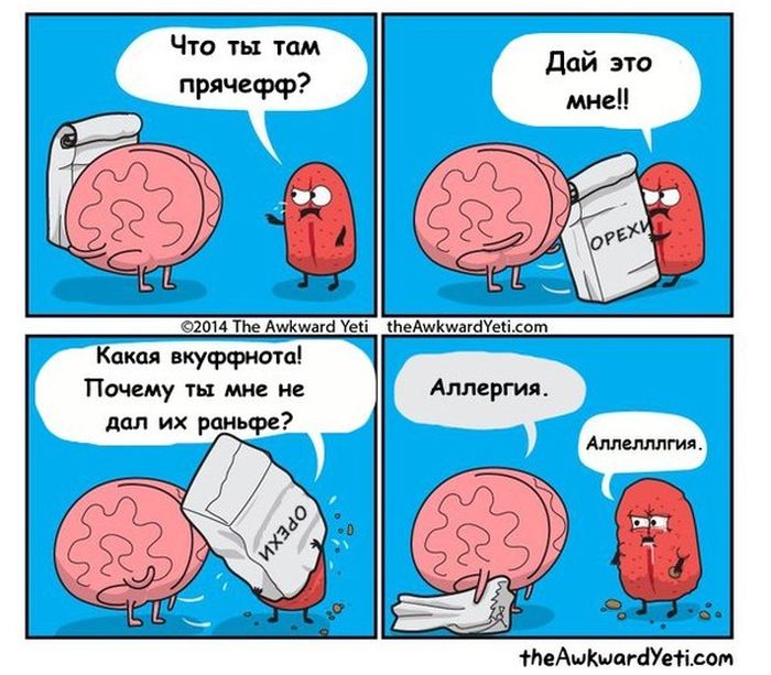 Смешные комиксы
