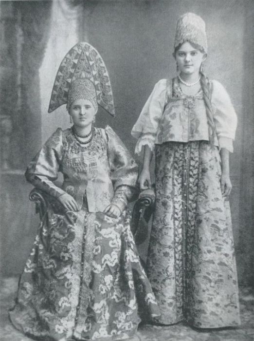 Русская одежда и быт XIX - начала XX века