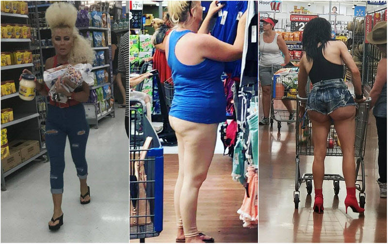 Экстравагантные покупатели Walmart