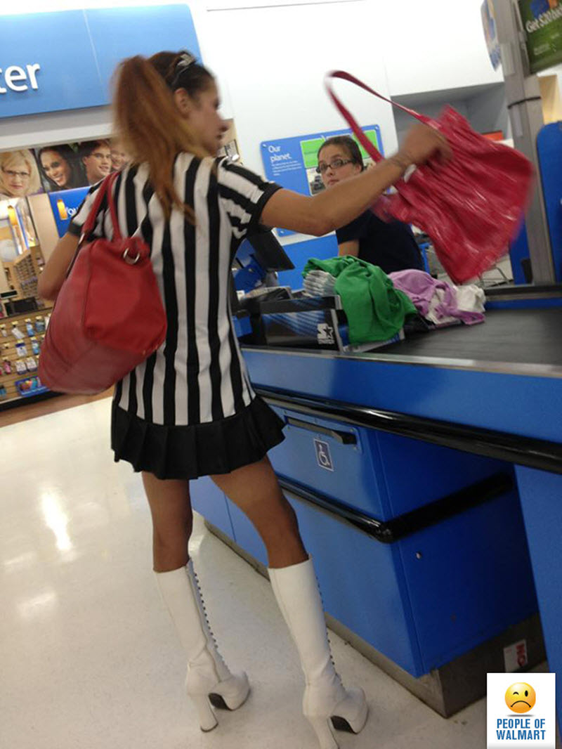Экстравагантные покупатели Walmart
