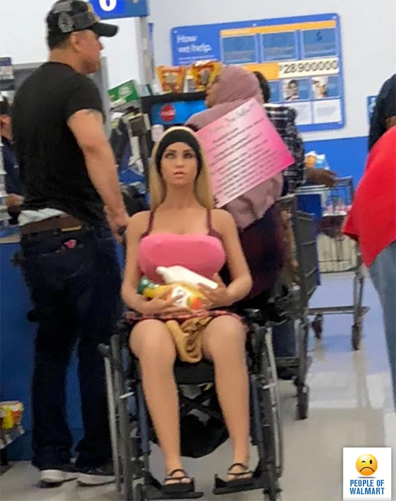Экстравагантные покупатели Walmart