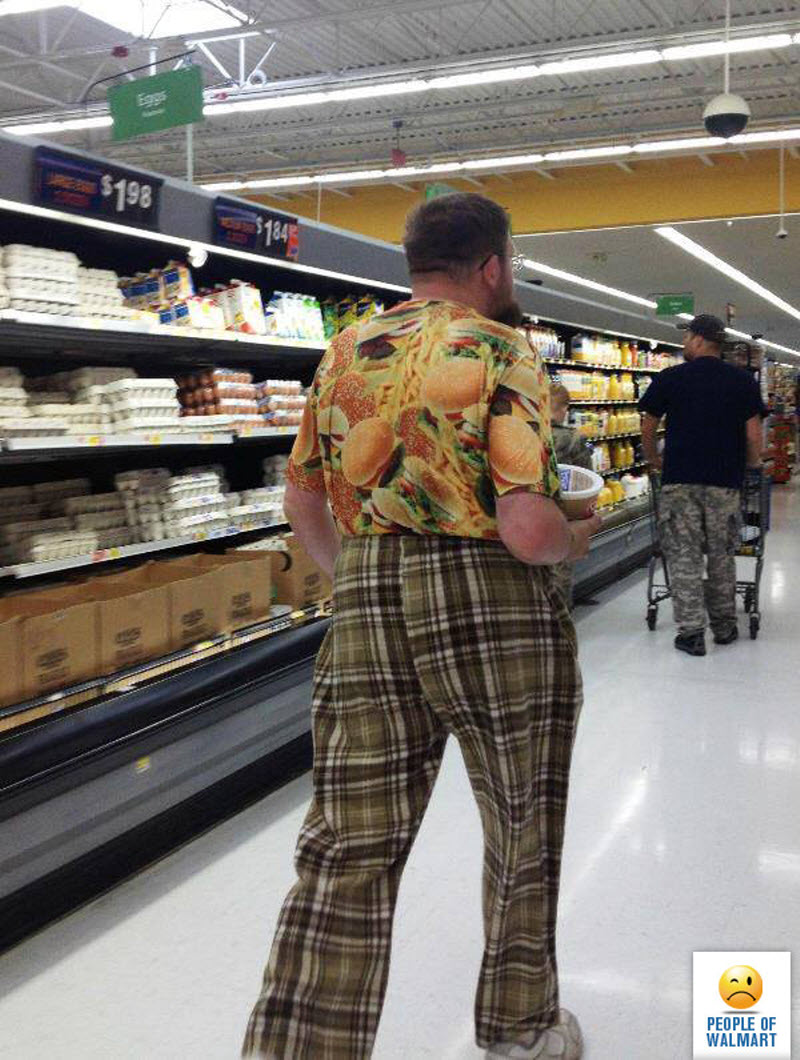 Экстравагантные покупатели Walmart