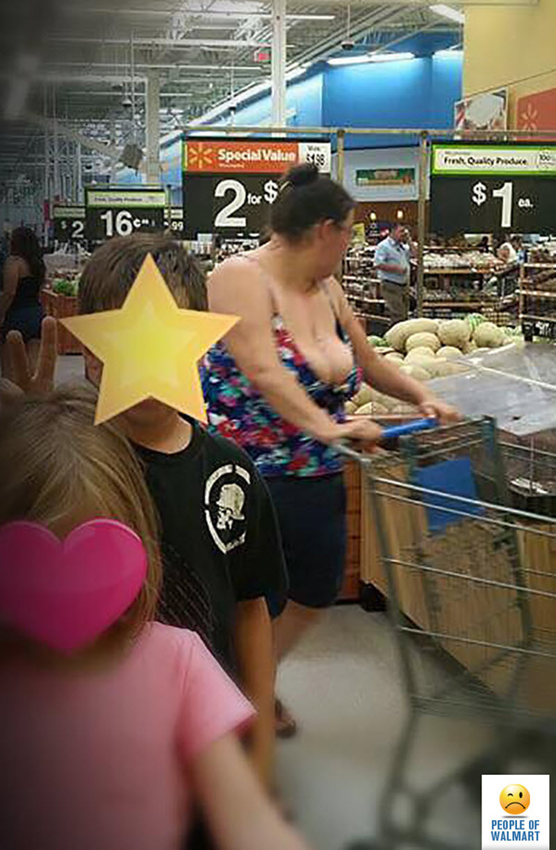 Экстравагантные покупатели Walmart