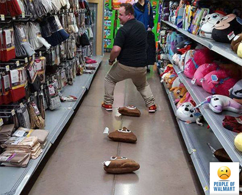 Экстравагантные покупатели Walmart