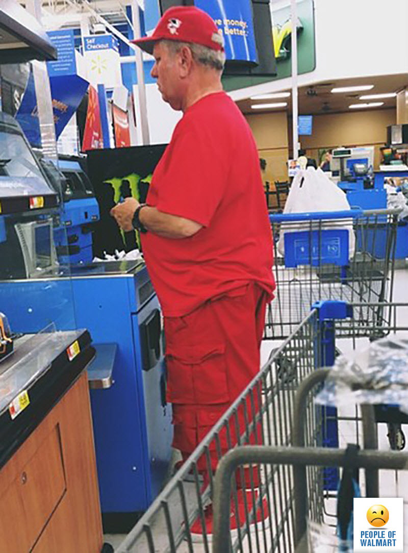 Экстравагантные покупатели Walmart