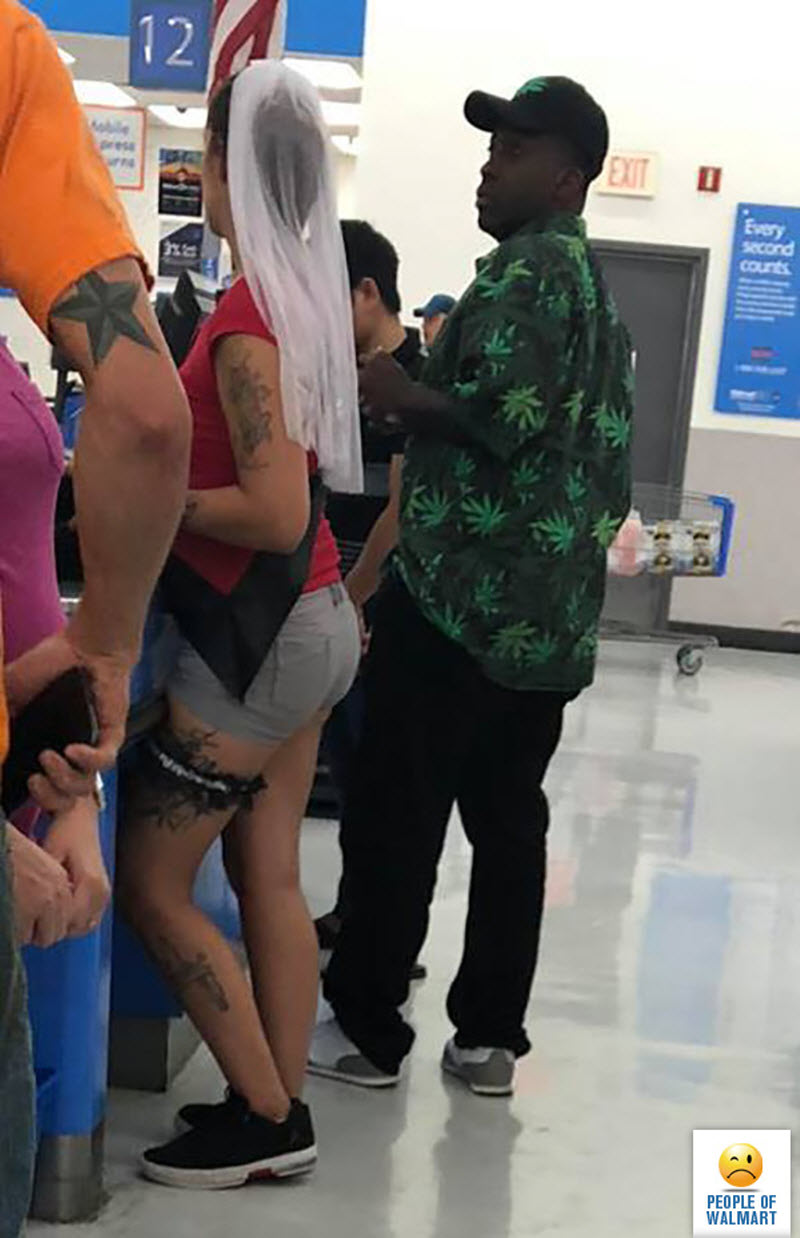 Экстравагантные покупатели Walmart