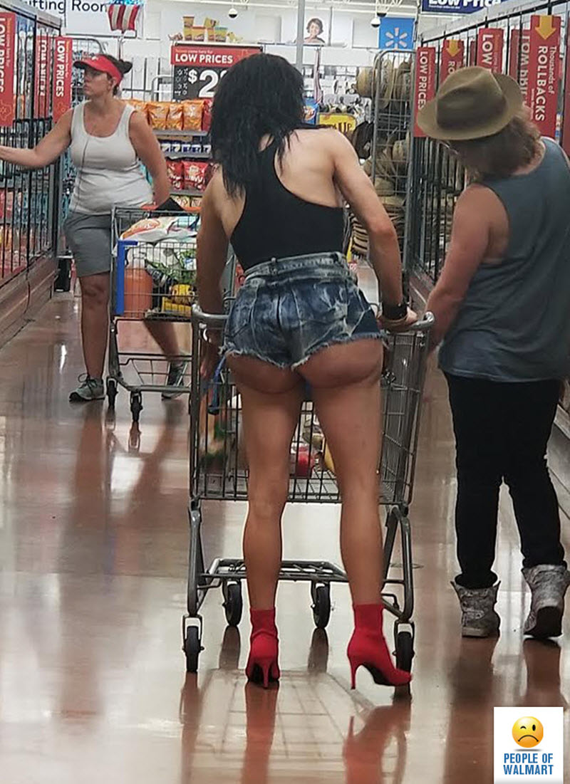 Экстравагантные покупатели Walmart
