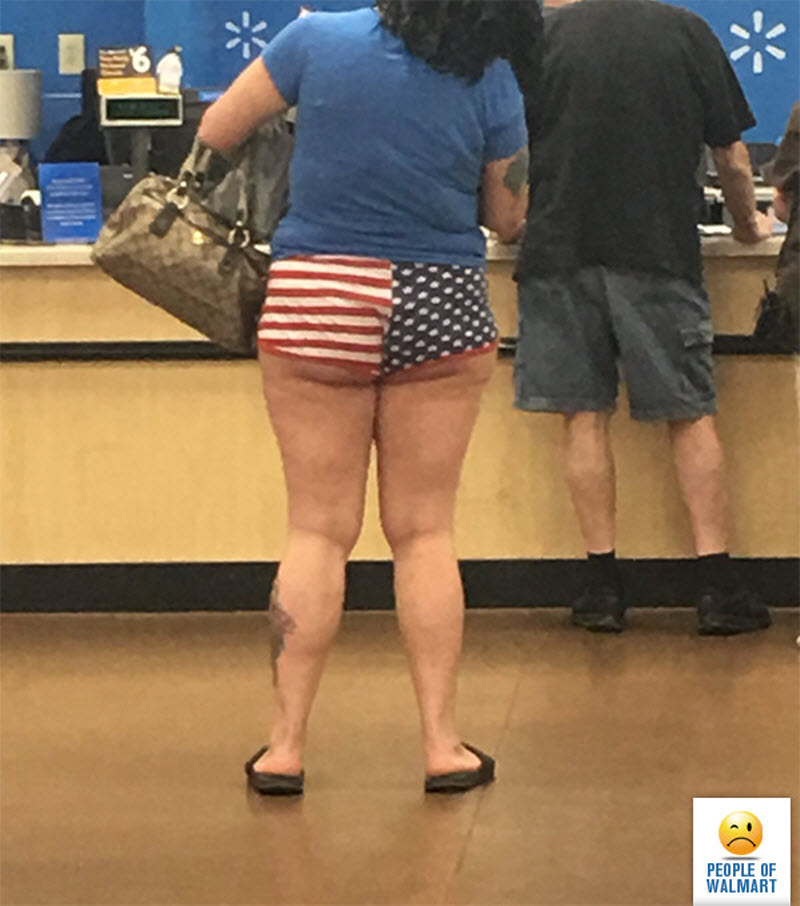 Экстравагантные покупатели Walmart
