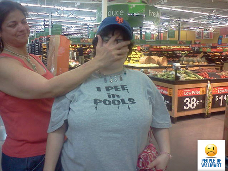 Экстравагантные покупатели Walmart