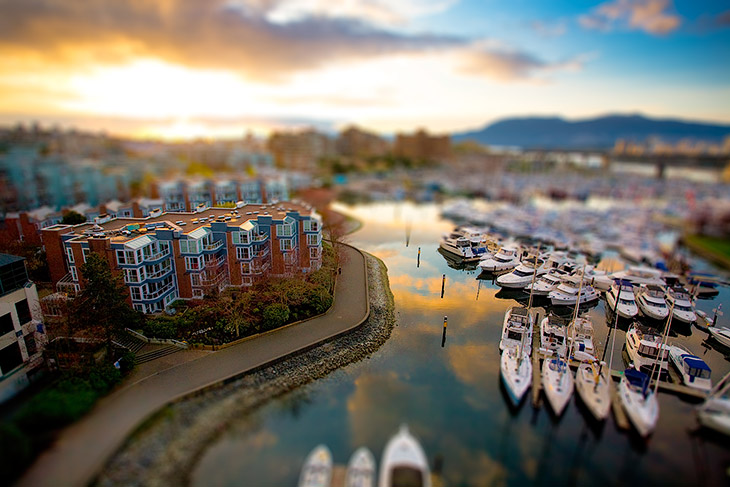 Tilt shift фотография: миниатюрный мир Tilt shift фотография: миниатюрный мир