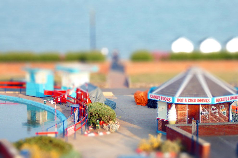Tilt shift фотография: миниатюрный мир Tilt shift фотография: миниатюрный мир