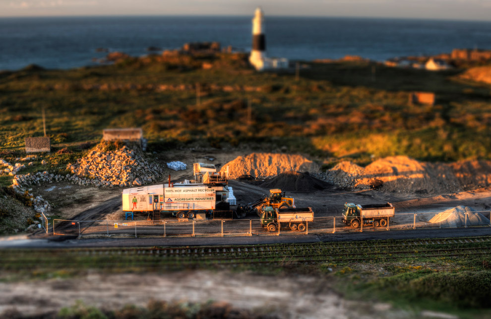 Tilt shift фотография: миниатюрный мир Tilt shift фотография: миниатюрный мир