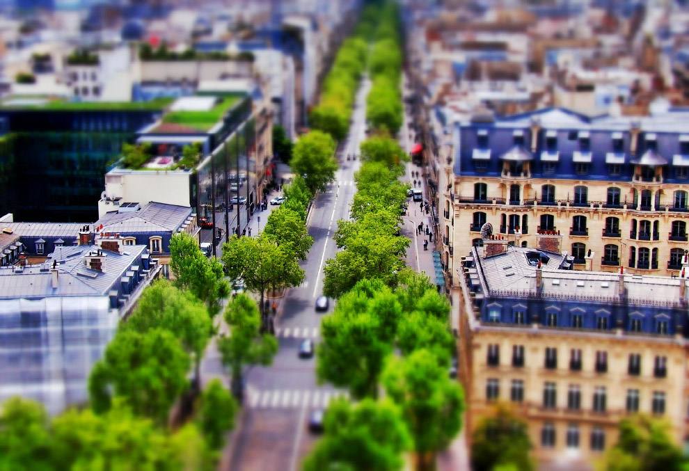 Tilt shift фотография: миниатюрный мир Tilt shift фотография: миниатюрный мир