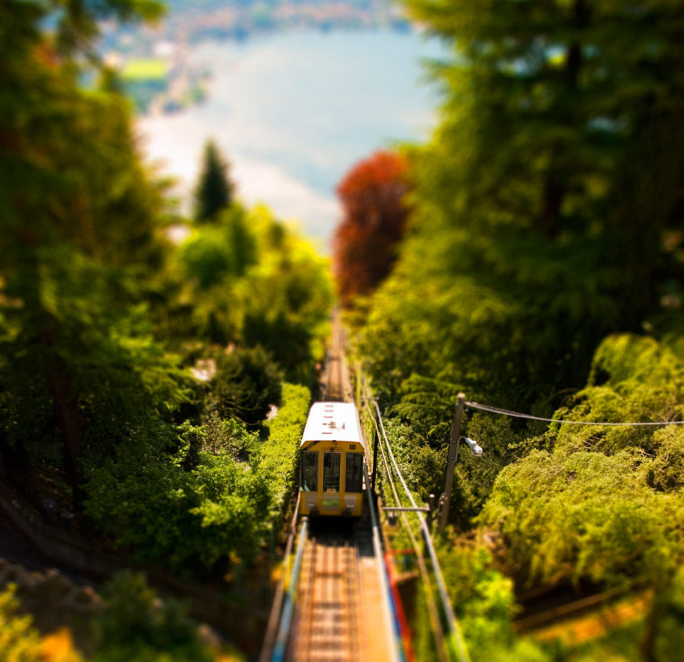Tilt shift фотография: миниатюрный мир Tilt shift фотография: миниатюрный мир
