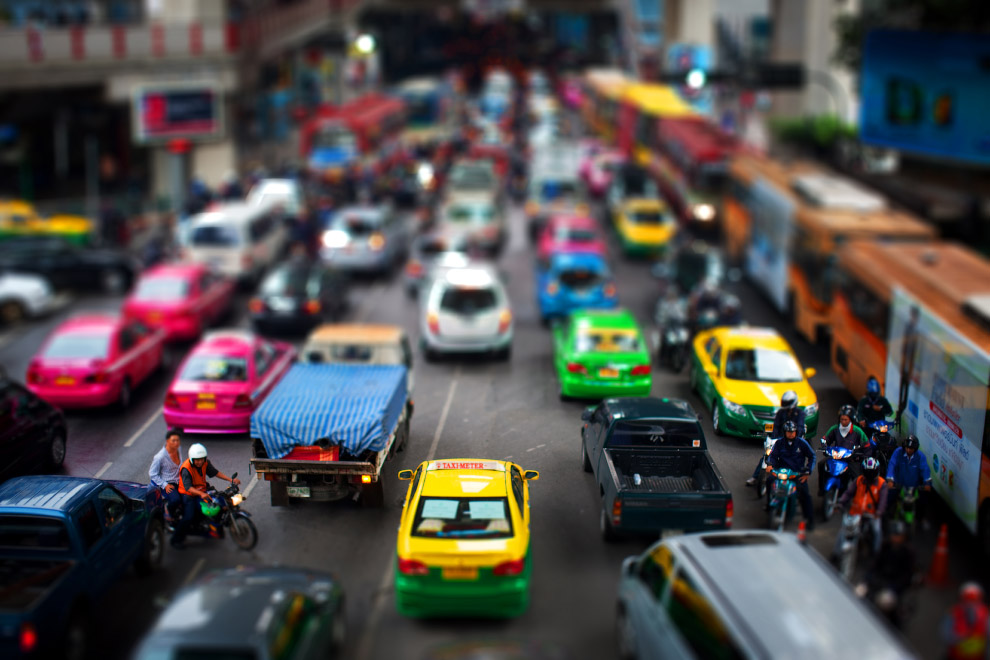 Tilt shift фотография: миниатюрный мир Tilt shift фотография: миниатюрный мир