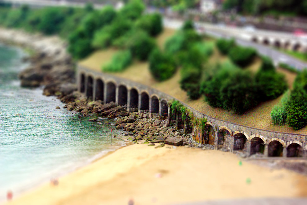 Tilt shift фотография: миниатюрный мир Tilt shift фотография: миниатюрный мир