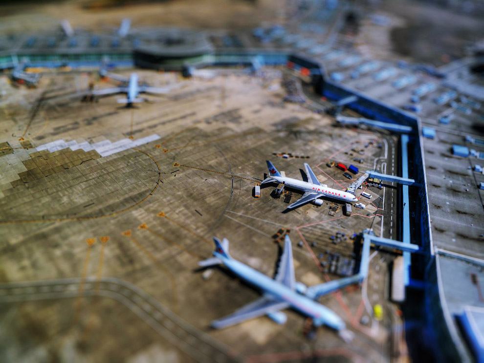 Tilt shift фотография: миниатюрный мир Tilt shift фотография: миниатюрный мир