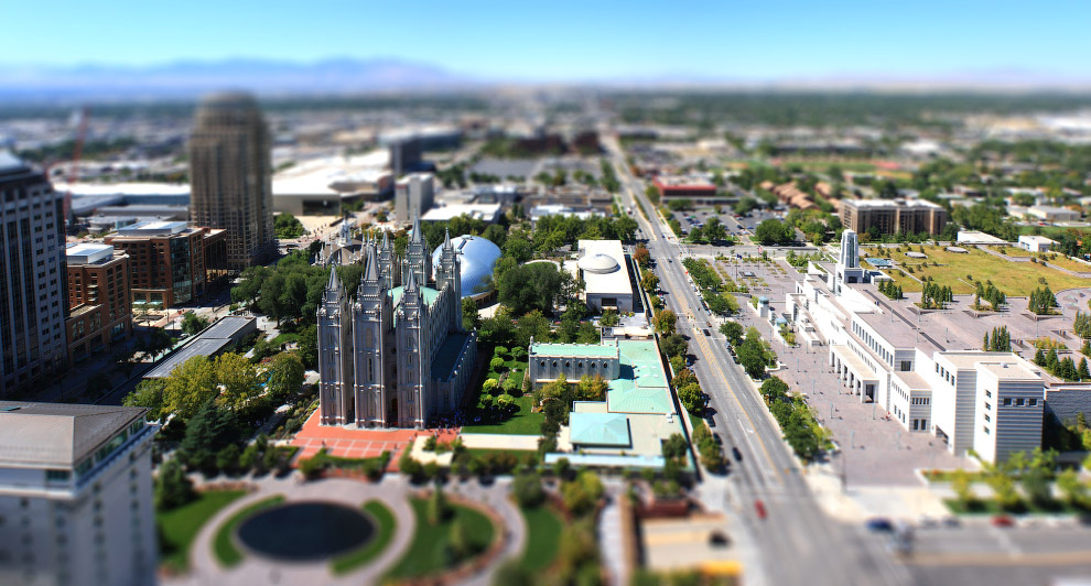 Tilt shift фотография: миниатюрный мир Tilt shift фотография: миниатюрный мир