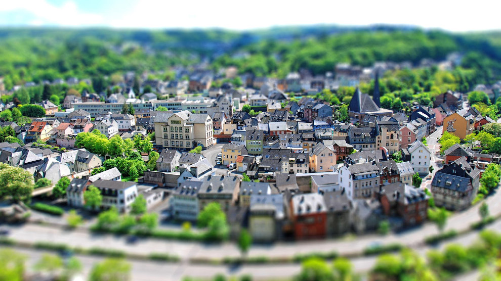 Tilt shift фотография: миниатюрный мир Tilt shift фотография: миниатюрный мир