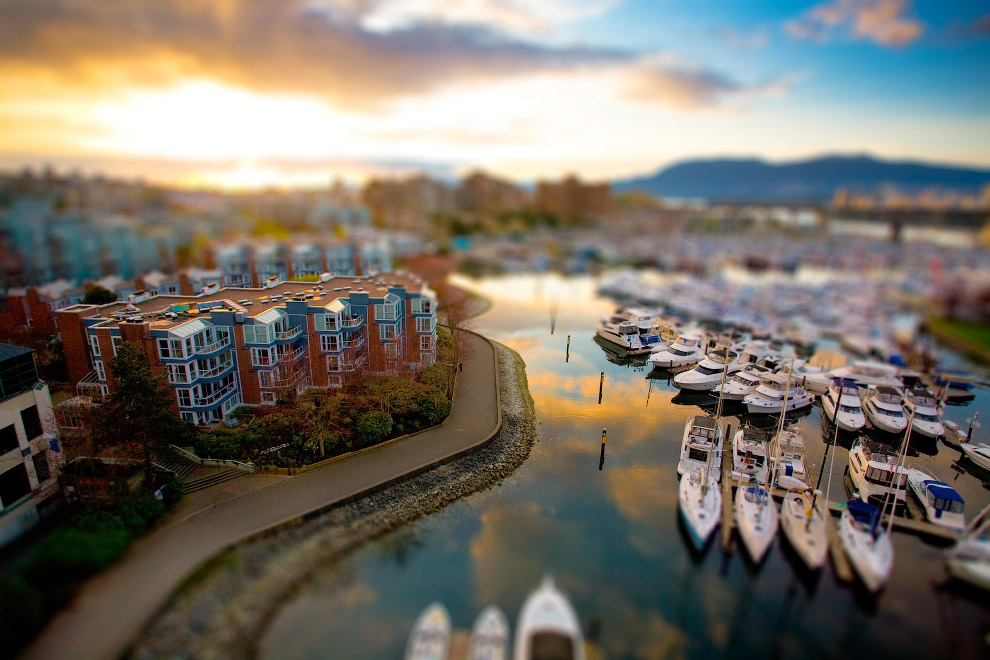 Tilt shift фотография: миниатюрный мир Tilt shift фотография: миниатюрный мир