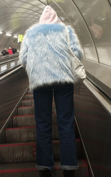 Модные пассажиры метро