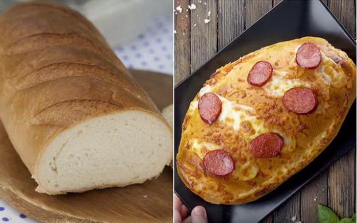 Пицца из батона – простое и вкусное блюдо Пицца из батона – простое и вкусное блюдо