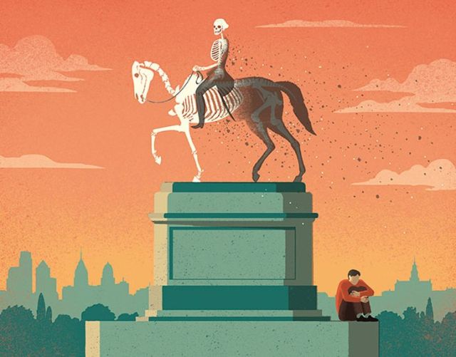 Ироничные рисунки Давиде Бонацци, заставляющие задуматься