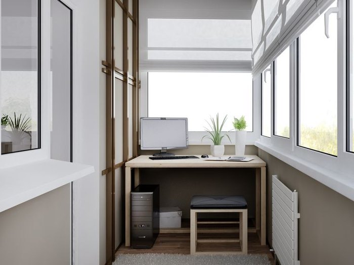 Отличные идеи рабочего места в малогабаритной квартире Отличные идеи рабочего места в малогабаритной квартире