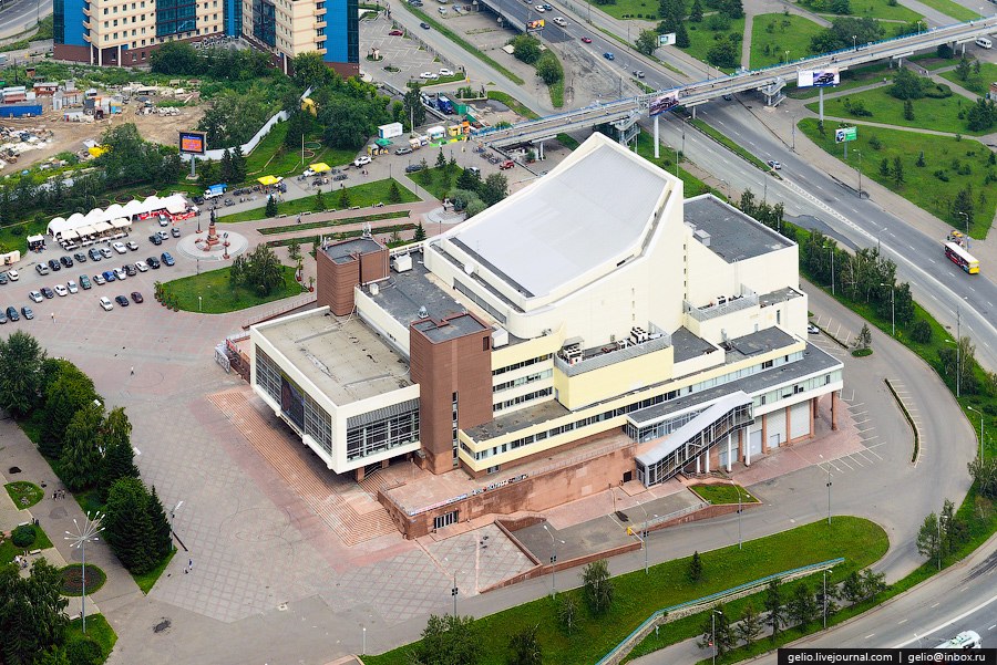 Красноярск с вертолета Красноярск с вертолета