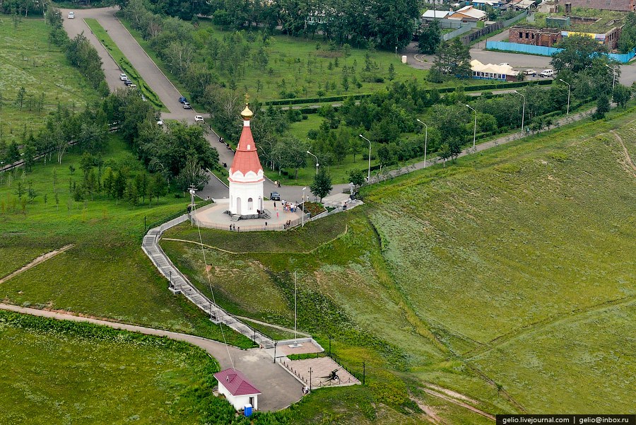 Красноярск с вертолета Красноярск с вертолета