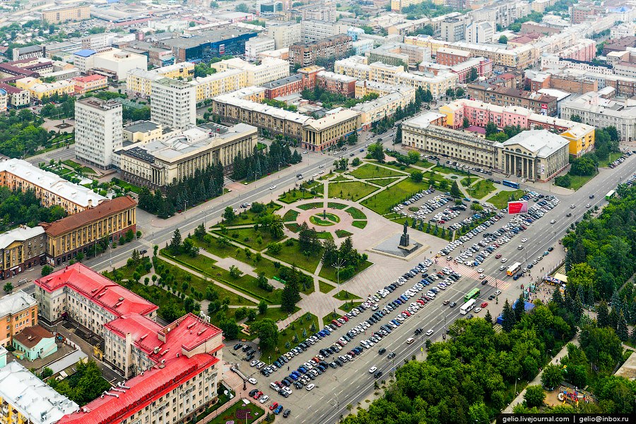 Красноярск с вертолета Красноярск с вертолета