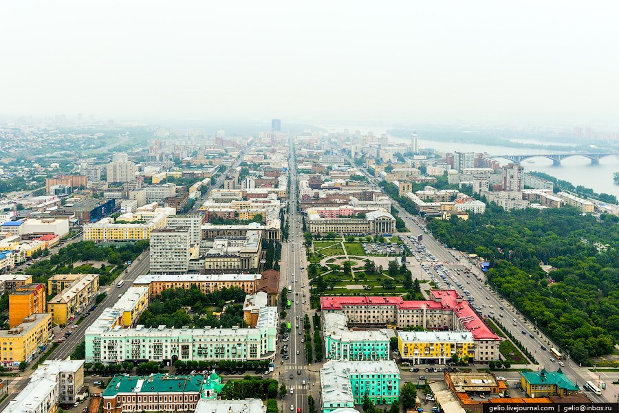 Красноярск с вертолета Красноярск с вертолета