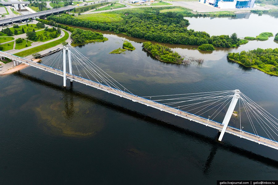 Красноярск с вертолета Красноярск с вертолета