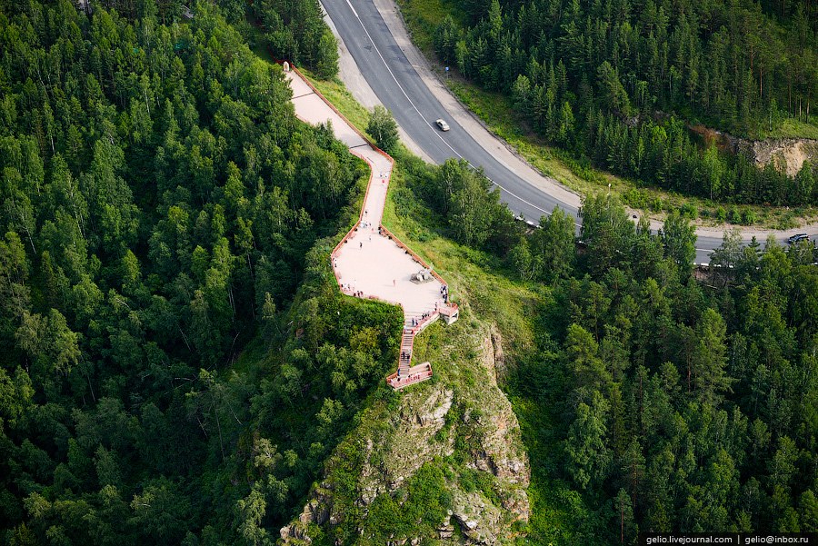 Красноярск с вертолета Красноярск с вертолета