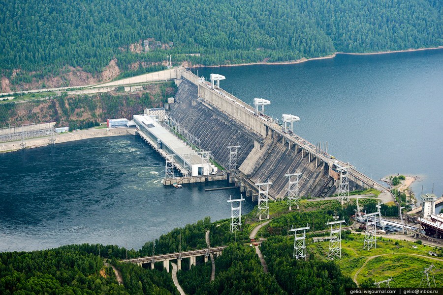 Красноярск с вертолета Красноярск с вертолета