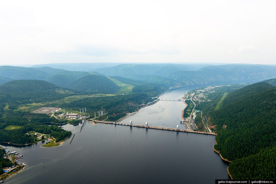 Красноярск с вертолета Красноярск с вертолета