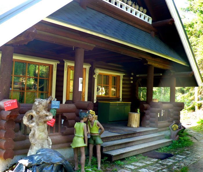 Странный парк в Финляндии
