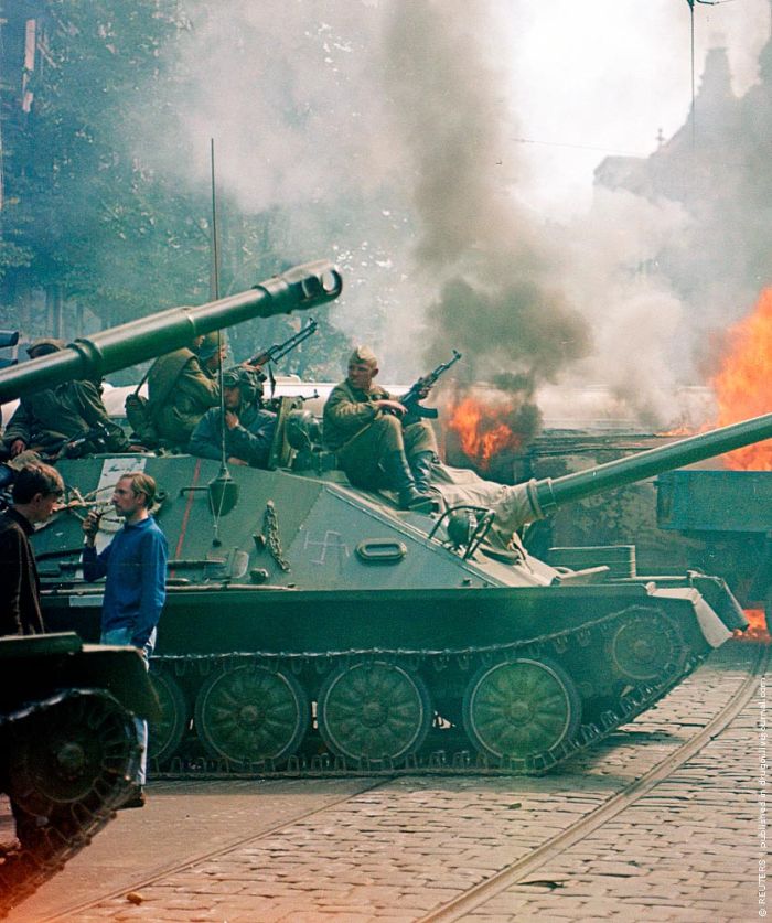 45 лет со дня вторжения в Чехословакию 45 лет со дня вторжения в Чехословакию