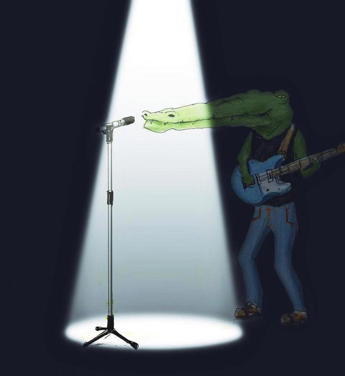 20 повседневных проблем крокодилов, весело проиллюстрированных японским художником 20 повседневных проблем крокодилов, весело проиллюстрированных японским художником