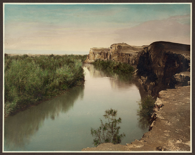 Палестина 1919 года в цвете
