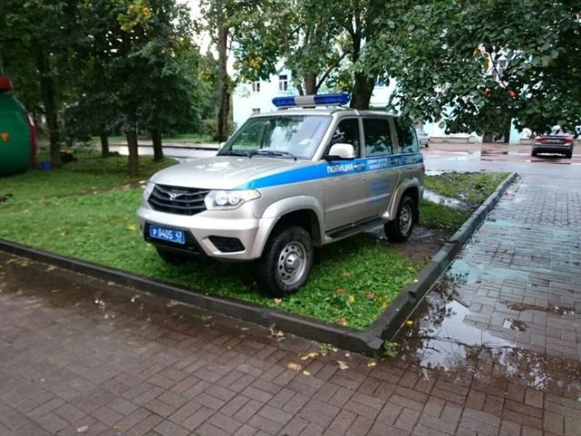 "П" - значит полиция