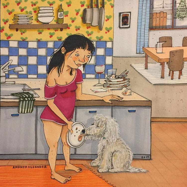 Душевные рисунки, показывающие, как выглядит любовь, когда никто не видит Душевные рисунки, показывающие, как выглядит любовь, когда никто не видит