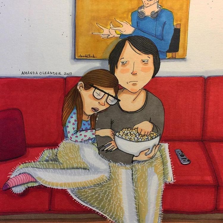 Душевные рисунки, показывающие, как выглядит любовь, когда никто не видит Душевные рисунки, показывающие, как выглядит любовь, когда никто не видит