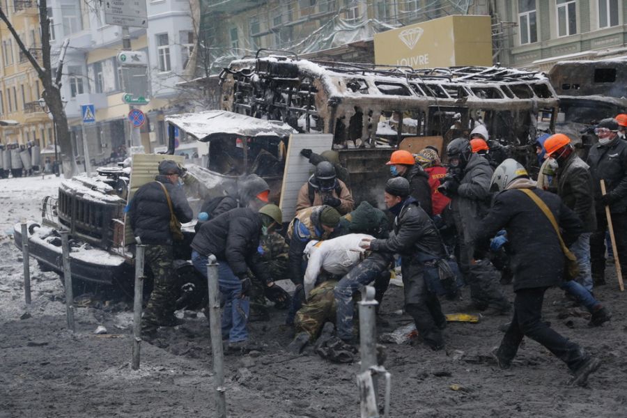 Бои в Киеве (58 фото)