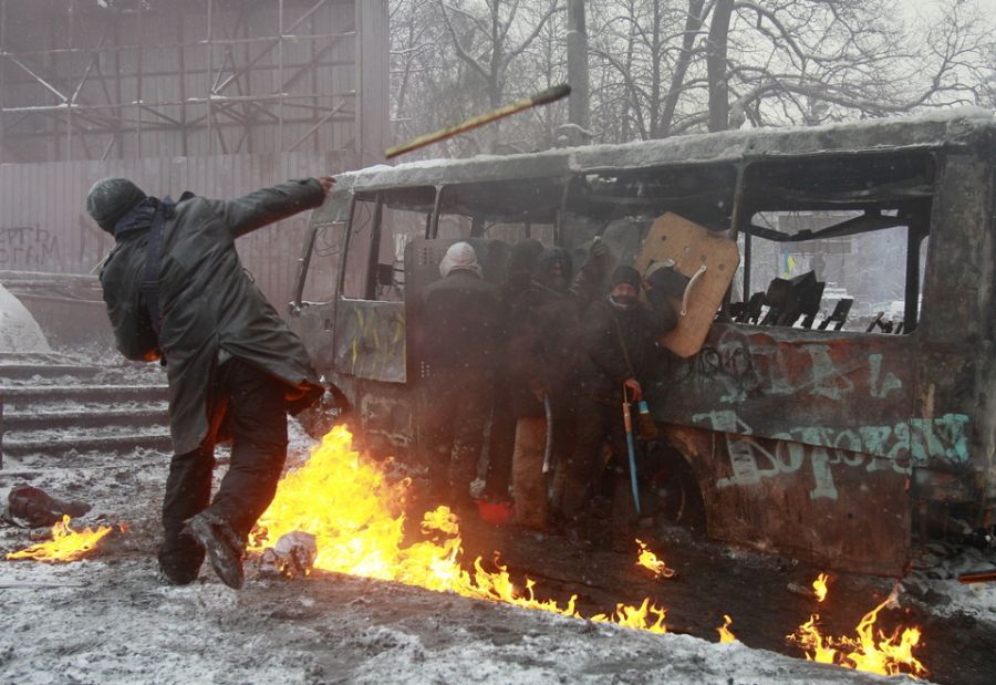 Бои в Киеве (58 фото)