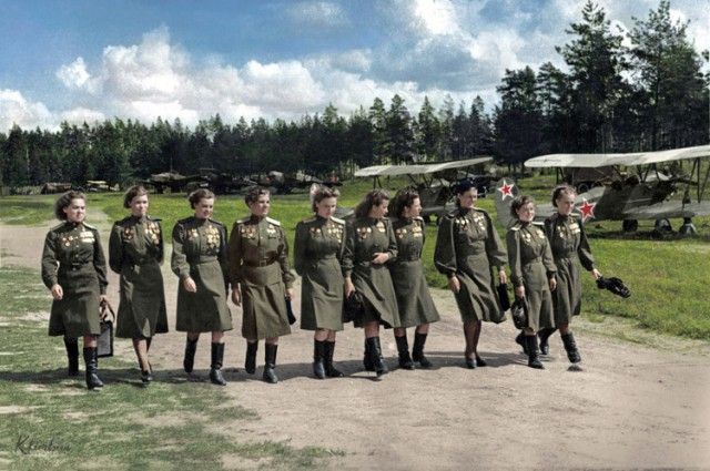 "Ожившие" фото времен Великой Отечественной войны "Ожившие" фото времен Великой Отечественной войны